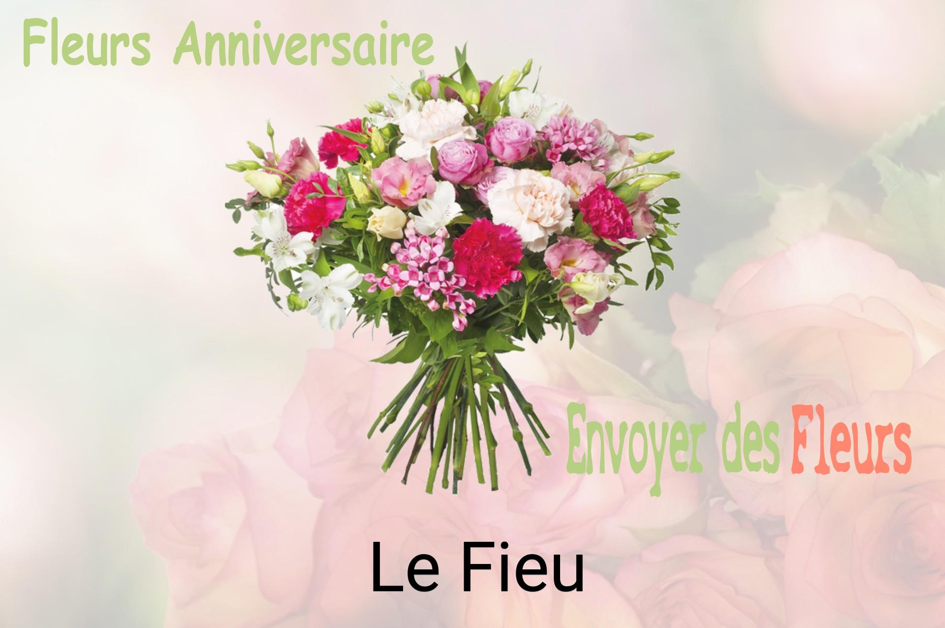 Bouquet de fleurs d’anniversaire livré à Le Fieu